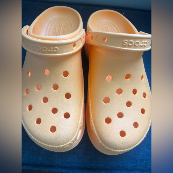 CROCS Women's Slippers - Light Orange - Picture 1 of 6